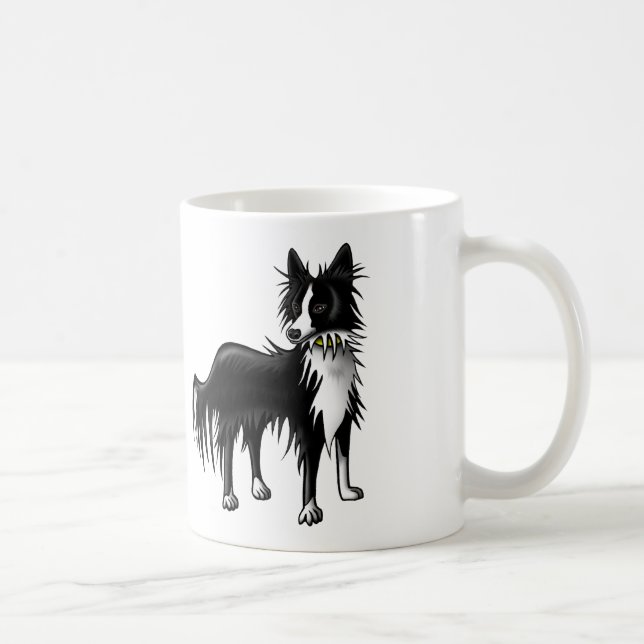 Caneca De Café Border collie (Direita)