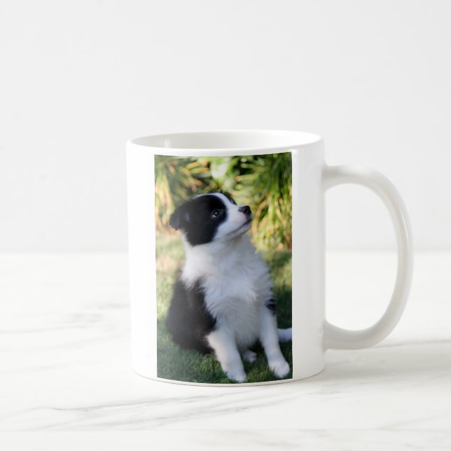 Caneca De Café Border Collie (Direita)