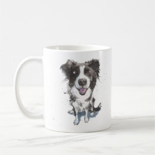 Caneca De Café "Border Collie Mamãe"