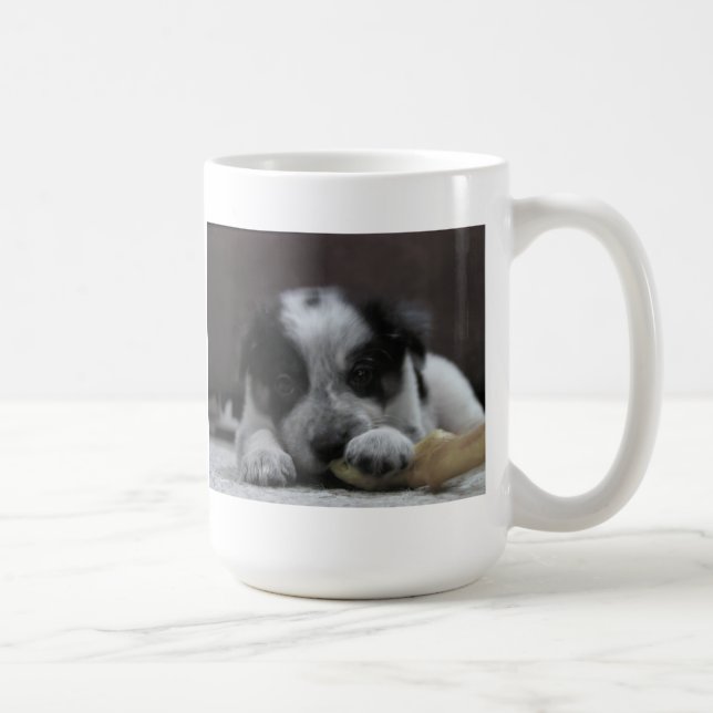 Caneca De Café Border collie Mug~Ava (Direita)