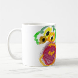 Caneca De Café Border Collie sunflowers 