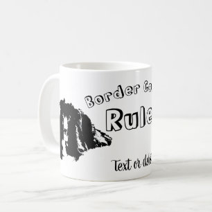 Caneca De Café Border Collies Regem Personalizados