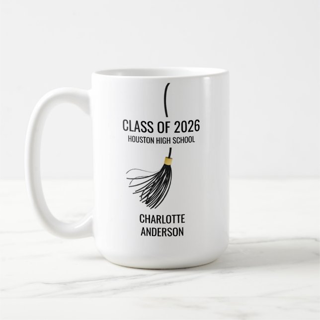 Caneca De Café Borla de Diploma (Esquerda)