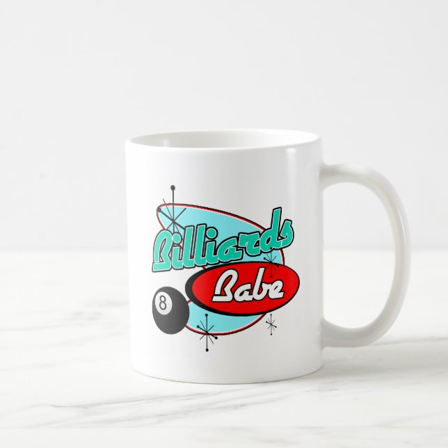 Caneca De Café Borracho de Billards (Direita)