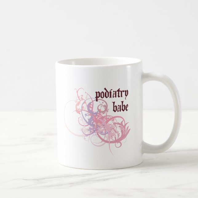 Caneca De Café Borracho do Podiatry (Direita)
