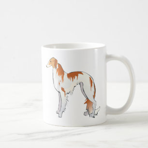 Caneca De Café Borzoi