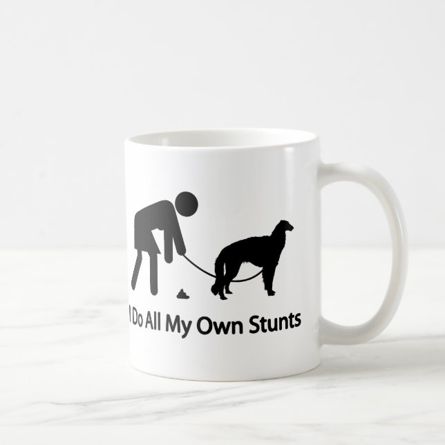 Caneca De Café Borzoi (Direita)