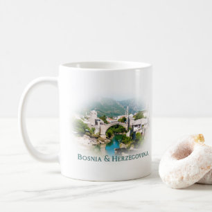 Caneca De Café Bósnia e Herzegovina: Mostar name