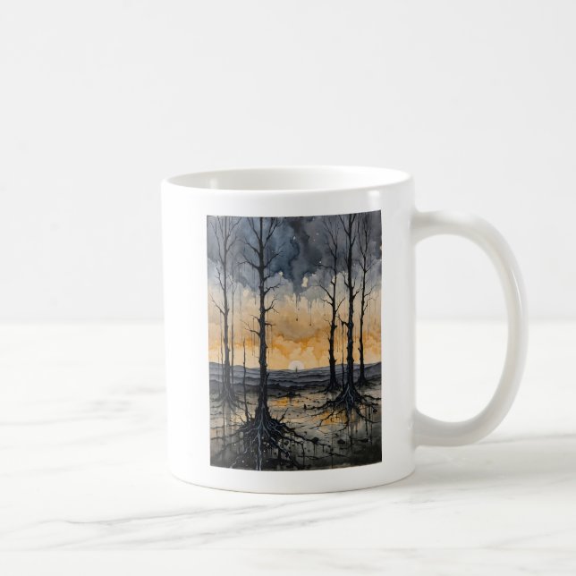 Caneca De Café Bosque Sussurrante (Direita)