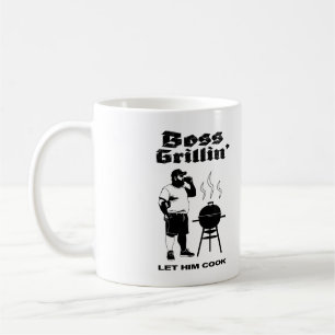 Caneca De Café Boss Grillin"