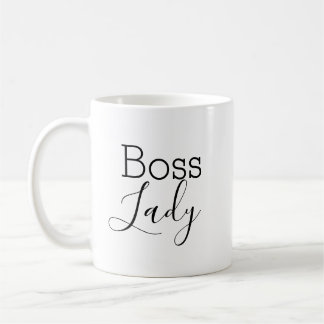 Caneca De Café Boss Lady