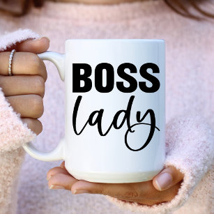 Caneca De Café Boss Lady