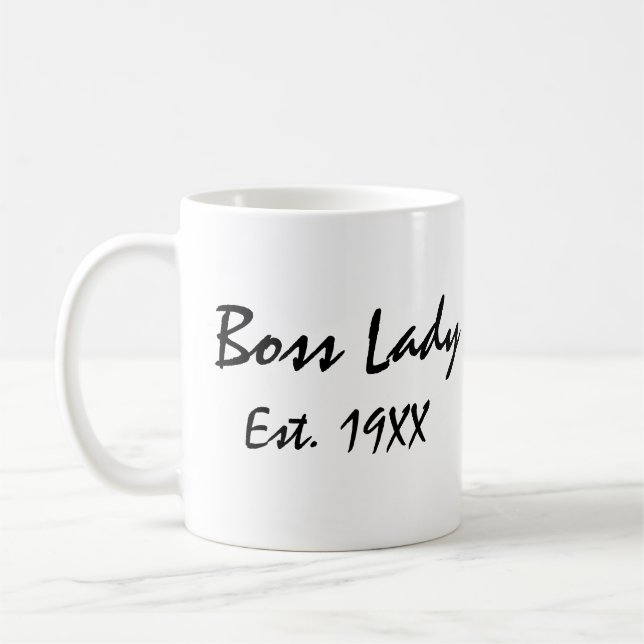 Caneca De Café Boss Lady (Esquerda)