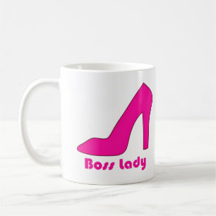 Caneca De Café Boss Lady