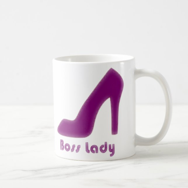 Caneca De Café Boss Lady Wine Pump (Direita)