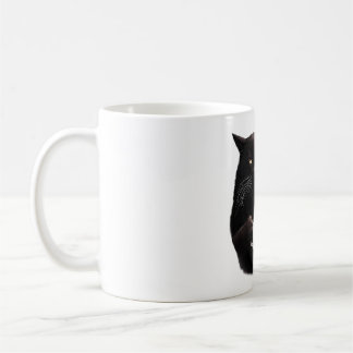 Caneca De Café Bóssy Black Cat Coffee Thumbs Up