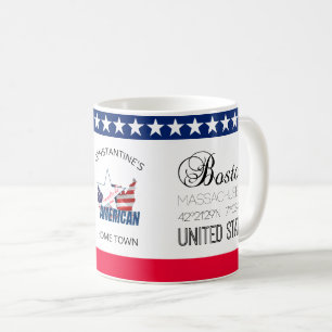 Caneca De Café Boston, Massachusetts, Estados Unidos elegante
