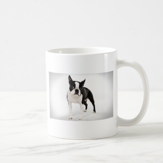 Caneca De Café Boston Terrier (Direita)