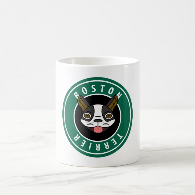 Caneca De Café Boston Terrier (Centro)