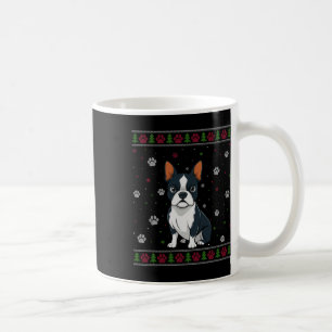 Caneca De Café Boston Terrier Christmas Sweet Xmas Pet Animal D
