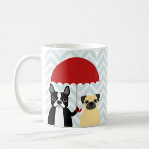 Caneca De Café Boston Terrier Mugs