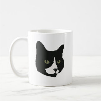 Caneca De Café Bota o Gato Tuxedo
