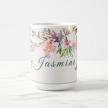 Botânico de Aquarela Floral de Primavera Personali
