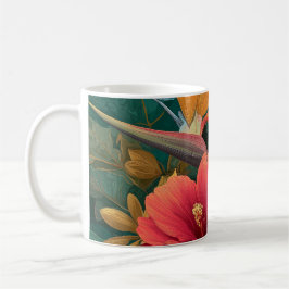 Caneca de Café Botânico Paraíso Tropical