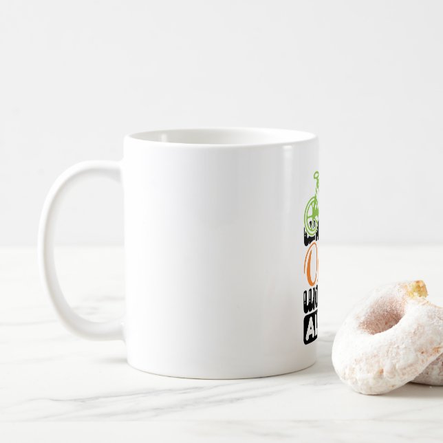 Caneca De Café Botão (Com Donut)