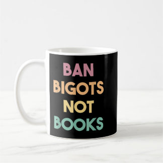 Caneca De Café Botas contra censura não livros proibidos