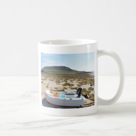 Caneca De Café Bote na Praia