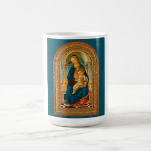 Caneca De Café Botticelli (1445-1510) Madonna & Criança Enthroned