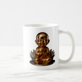 Caneca De Café Bouddha Enfant Bronze