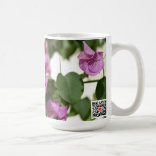 Caneca De Café Bougainvillea