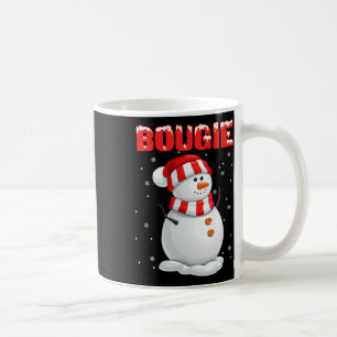 Caneca De Café Bougie Snowman Natal Boujee Natal