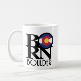 Caneca De Café Boulder NASCIDO Colorado 11oz