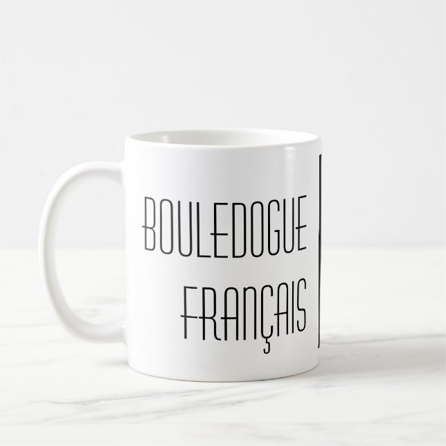 Caneca De Café Bouledogue Français (Esquerda)