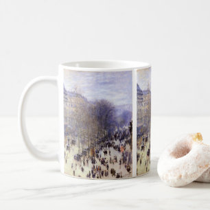 Caneca De Café Boulevard des Capucines, por Claude Monet, Belas A