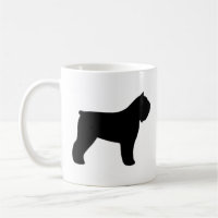 Bouvier des Flandres Dog Breed Silhouettes