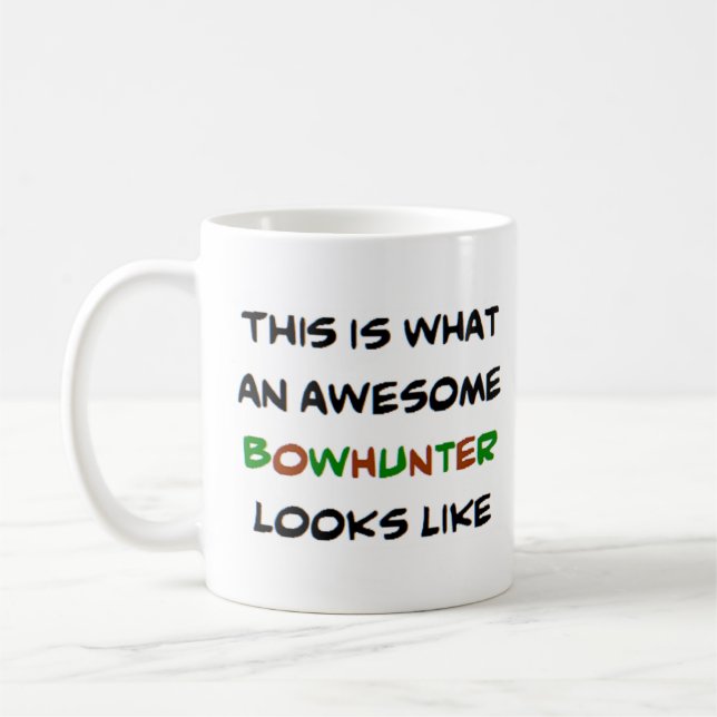 Caneca De Café bowhunter, incrível (Esquerda)