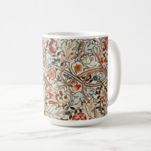 Bowl William Morris floral art design