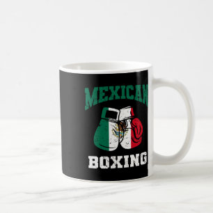 Caneca De Café Boxas Mexicanas Luvas Orgulho Mexicano Homens Patr