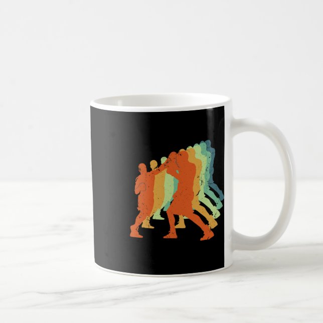 Caneca De Café Boxe, Kickboxing, Muay Thai, Homens e Meninos, Com (Direita)