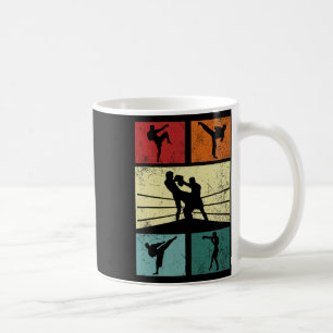 Caneca De Café Boxe Tailandesa Engraçada Para Homens Mulheres Tre