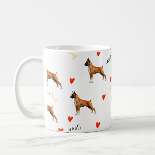 Caneca De Café Boxeador (Esquerda)