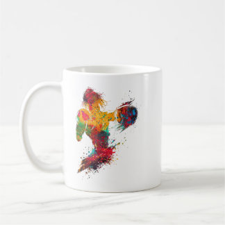Caneca De Café Boxeadora Feminina