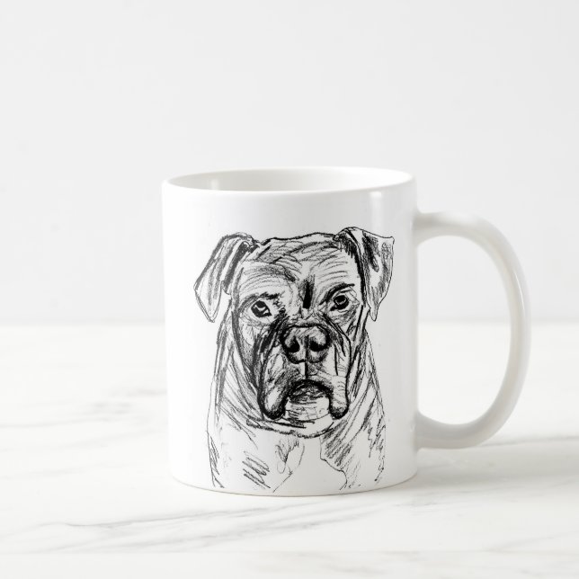 Caneca De Café boxer1a2 (Direita)
