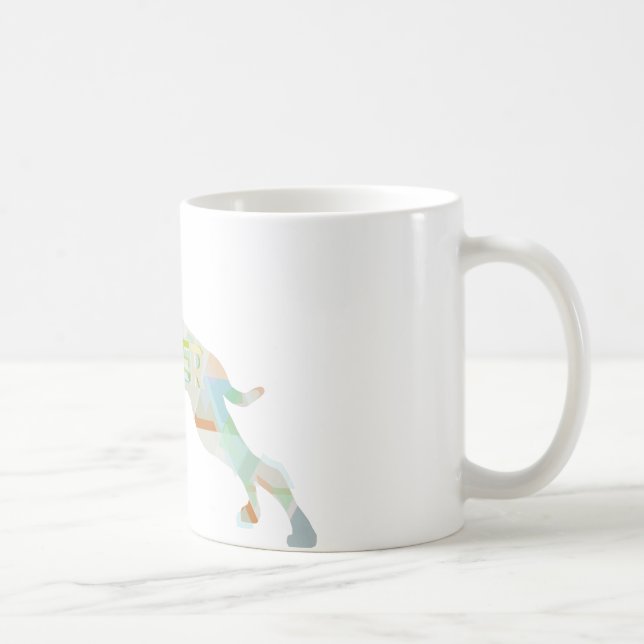 Caneca De Café Boxer Alemão Triangula (Direita)