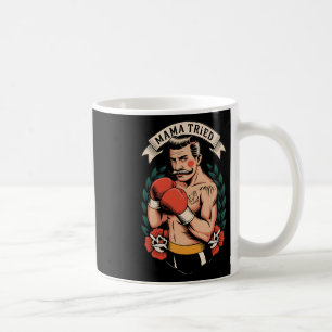 Caneca De Café Boxer Boxer American Traditional Tattoo Art Flash