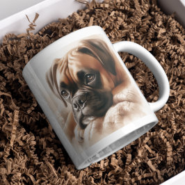 Caneca De Café Boxer Dog: Mestre da Chill & Expert Snuggler